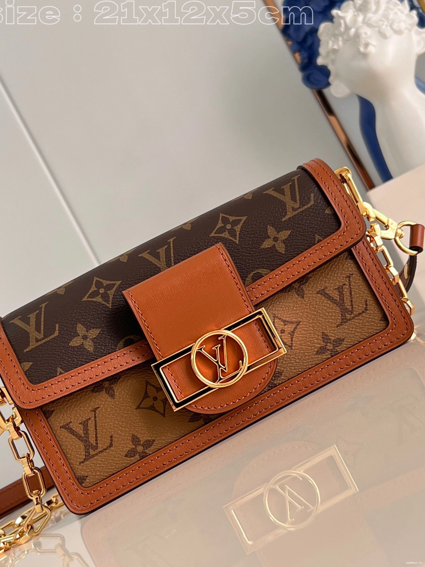 WIS East VUITTON LOUIS DAUPHINE West-21*12*5CM 1117